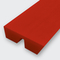 Parallel V-belt polyurethane 80 Shore A red smooth